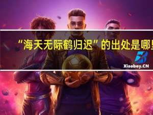 “海天无际鹤归迟”的出处是哪里
