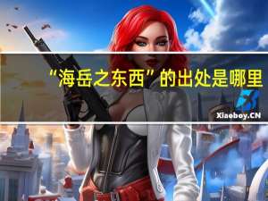 “海岳之东西”的出处是哪里