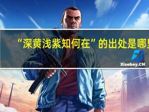 “深黄浅紫知何在”的出处是哪里