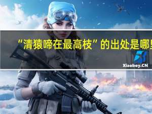 “清猿啼在最高枝”的出处是哪里