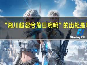 “湘川超忽兮落日啘啘”的出处是哪里