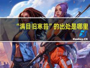 “满目旧寒苔”的出处是哪里