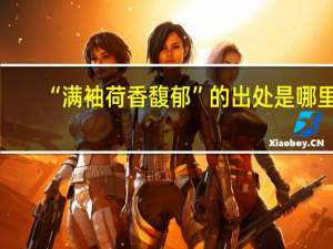 “满袖荷香馥郁”的出处是哪里