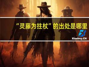 “灵藤为拄杖”的出处是哪里