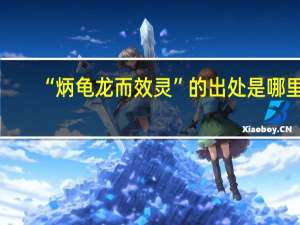 “炳龟龙而效灵”的出处是哪里