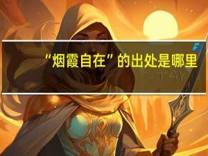 “烟霞自在”的出处是哪里