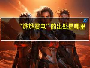 “烨烨震电”的出处是哪里