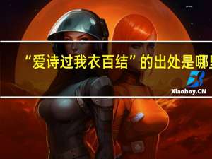 “爱诗过我衣百结”的出处是哪里