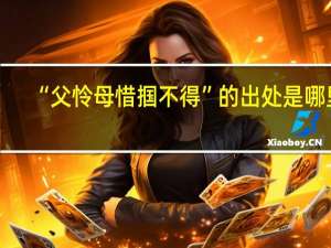 “父怜母惜掴不得”的出处是哪里