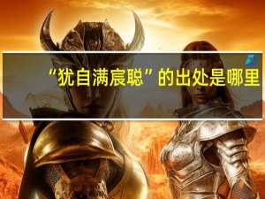 “犹自满宸聪”的出处是哪里