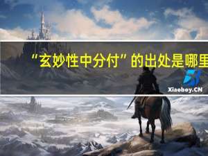 “玄妙性中分付”的出处是哪里