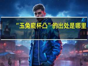 “玉兔窥杯凸”的出处是哪里