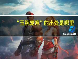 “玉腕笼寒”的出处是哪里