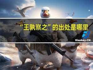 “王孰察之”的出处是哪里