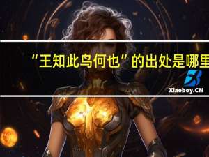 “王知此鸟何也”的出处是哪里