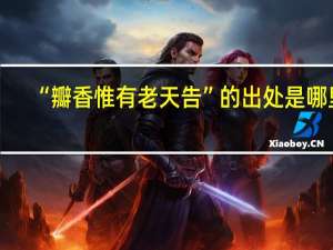 “瓣香惟有老天告”的出处是哪里