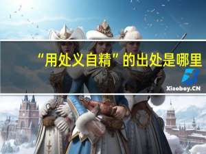 “用处义自精”的出处是哪里