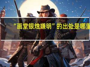 “画堂银烛嫌明”的出处是哪里