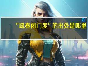 “疏舂闭门度”的出处是哪里