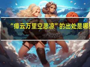 “瘴云万里空悲凉”的出处是哪里