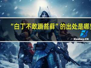 “白丁不敢蹑苔藓”的出处是哪里