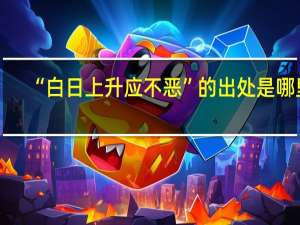 “白日上升应不恶”的出处是哪里