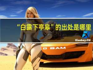 “白露下亭皋”的出处是哪里