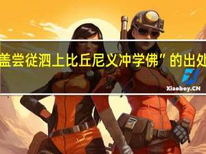 “盖尝従泗上比丘尼义冲学佛”的出处是哪里