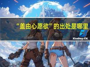 “盖由心愿欲”的出处是哪里