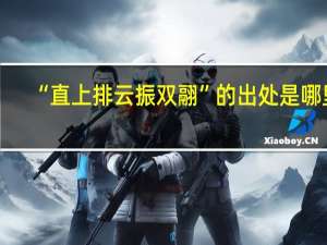 “直上排云振双翮”的出处是哪里