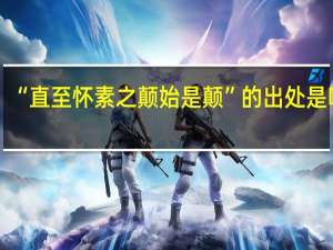 “直至怀素之颠始是颠”的出处是哪里