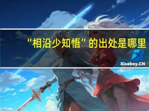 “相沿少知悟”的出处是哪里