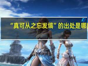“真可从之忘发缟”的出处是哪里