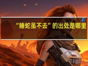 “睡蛇虽不去”的出处是哪里