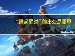 “睡起醒时”的出处是哪里