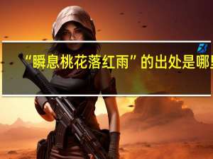 “瞬息桃花落红雨”的出处是哪里