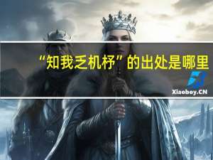 “知我乏机杼”的出处是哪里