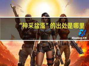 “神采盆溢”的出处是哪里