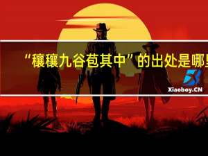 “穰穰九谷苞其中”的出处是哪里