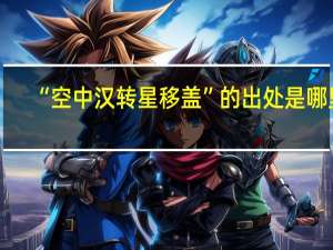 “空中汉转星移盖”的出处是哪里