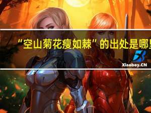 “空山菊花瘦如棘”的出处是哪里