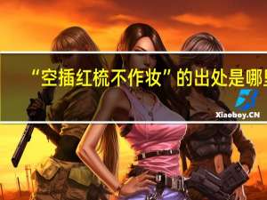 “空插红梳不作妆”的出处是哪里
