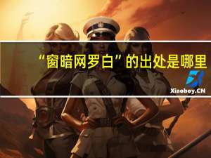 “窗暗网罗白”的出处是哪里