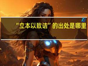 “立本以致诘”的出处是哪里