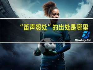 “笛声怨处”的出处是哪里