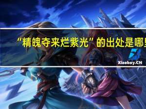 “精魄夺来烂紫光”的出处是哪里