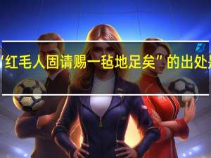 “红毛人固请赐一毡地足矣”的出处是哪里