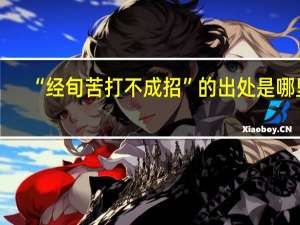 “经旬苦打不成招”的出处是哪里