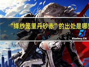 “绛纱笼里丹砂赤”的出处是哪里