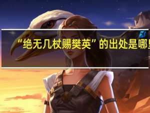 “绝无几杖赐樊英”的出处是哪里